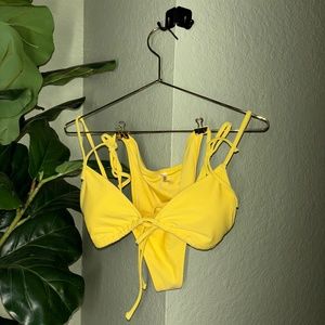 Forever21 Yellow Bikini
